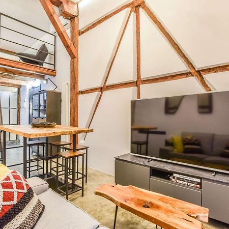 Apartamento Industrial De Diseno Appartamento Madrid Esterno foto