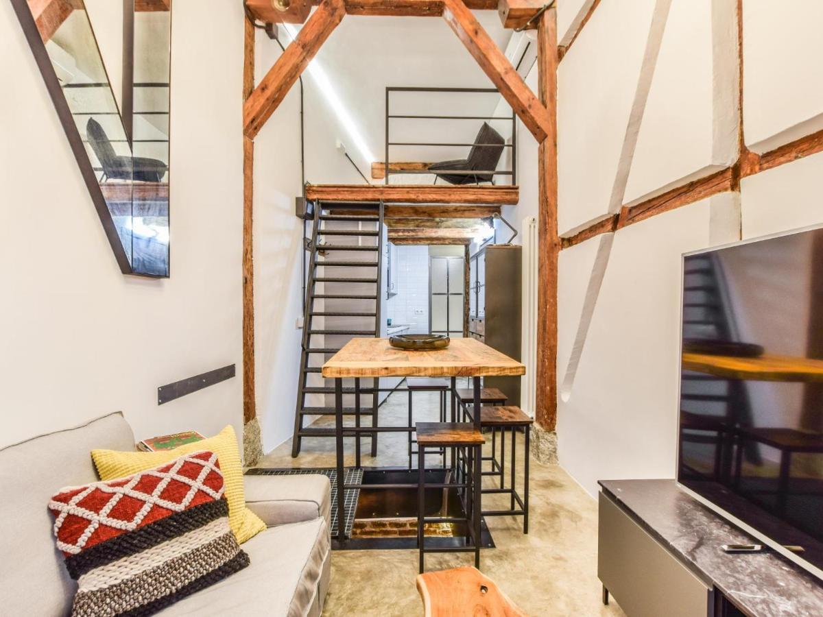 Apartamento Industrial De Diseno Appartamento Madrid Esterno foto