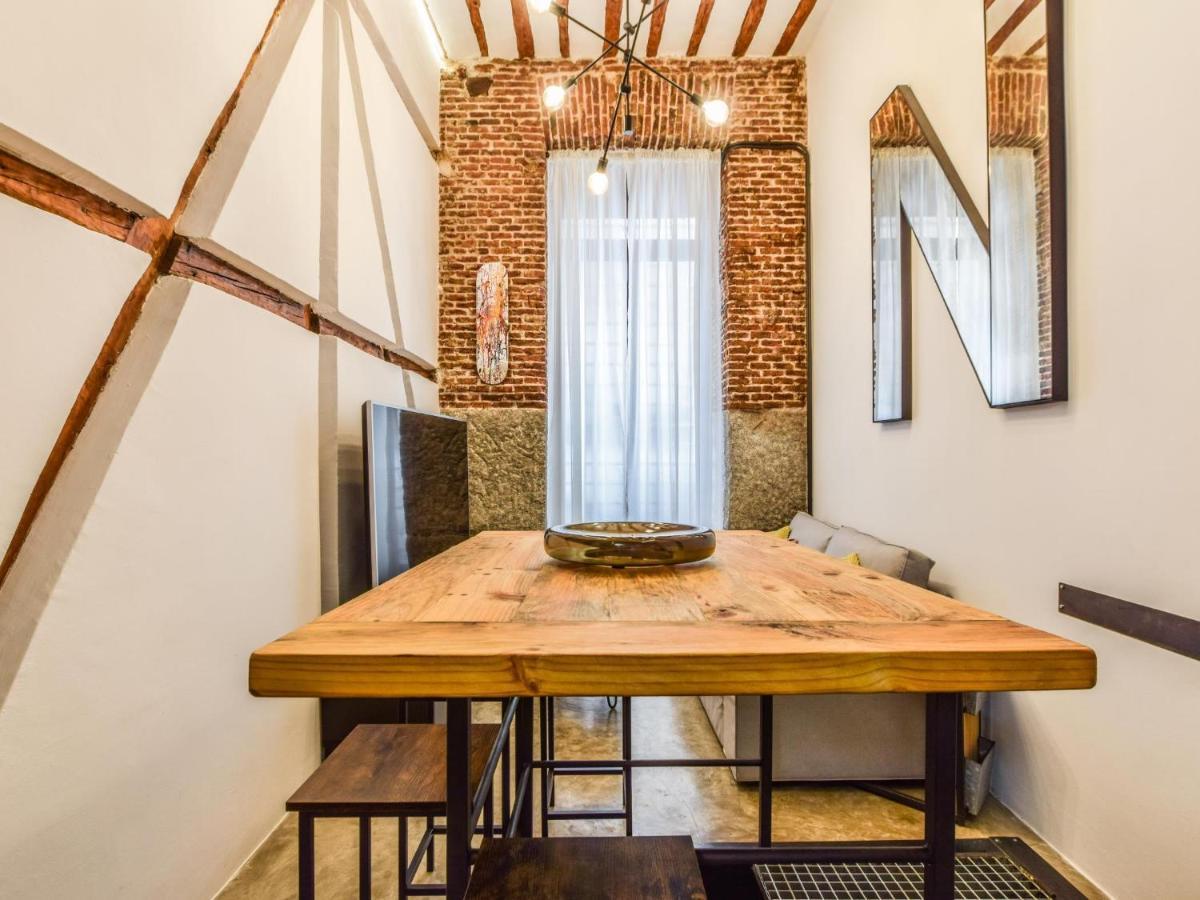 Apartamento Industrial De Diseno Appartamento Madrid Esterno foto