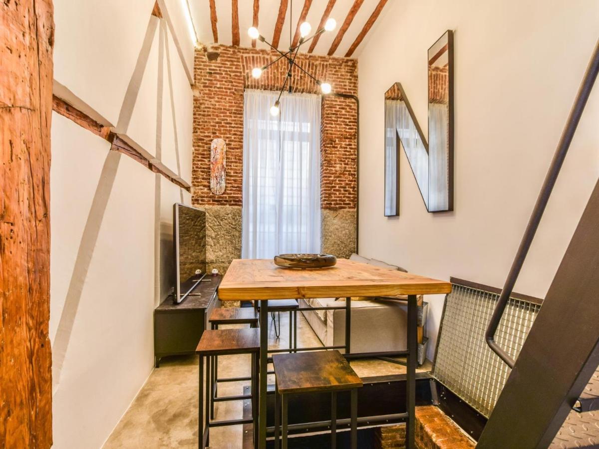 Apartamento Industrial De Diseno Appartamento Madrid Esterno foto