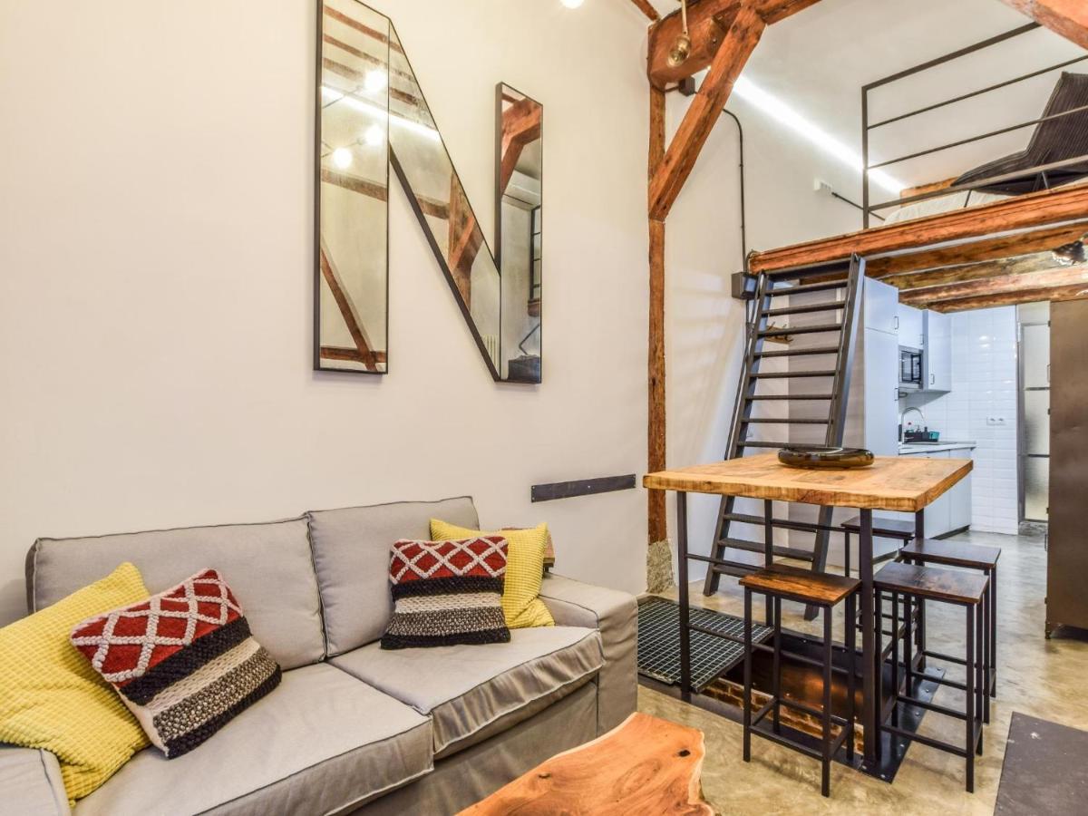 Apartamento Industrial De Diseno Appartamento Madrid Esterno foto