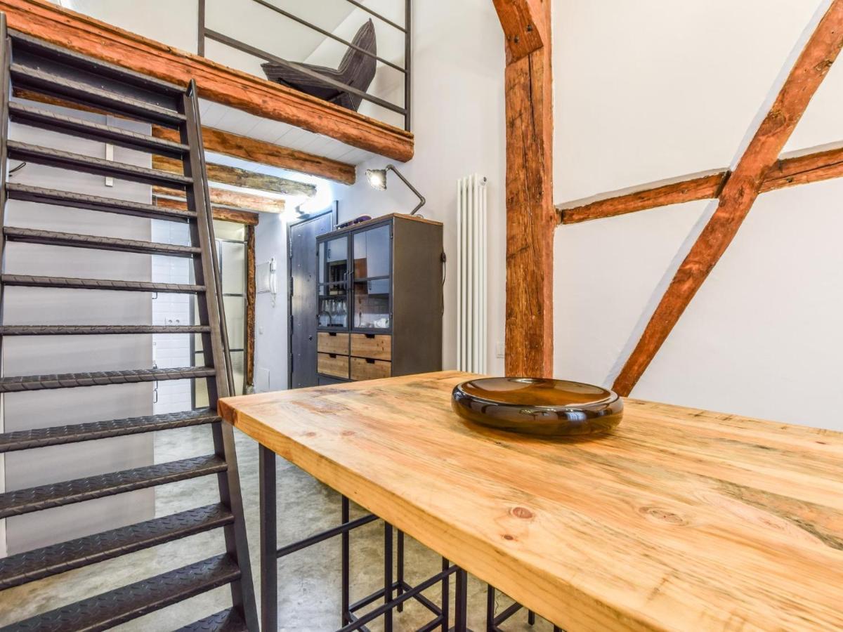 Apartamento Industrial De Diseno Appartamento Madrid Esterno foto