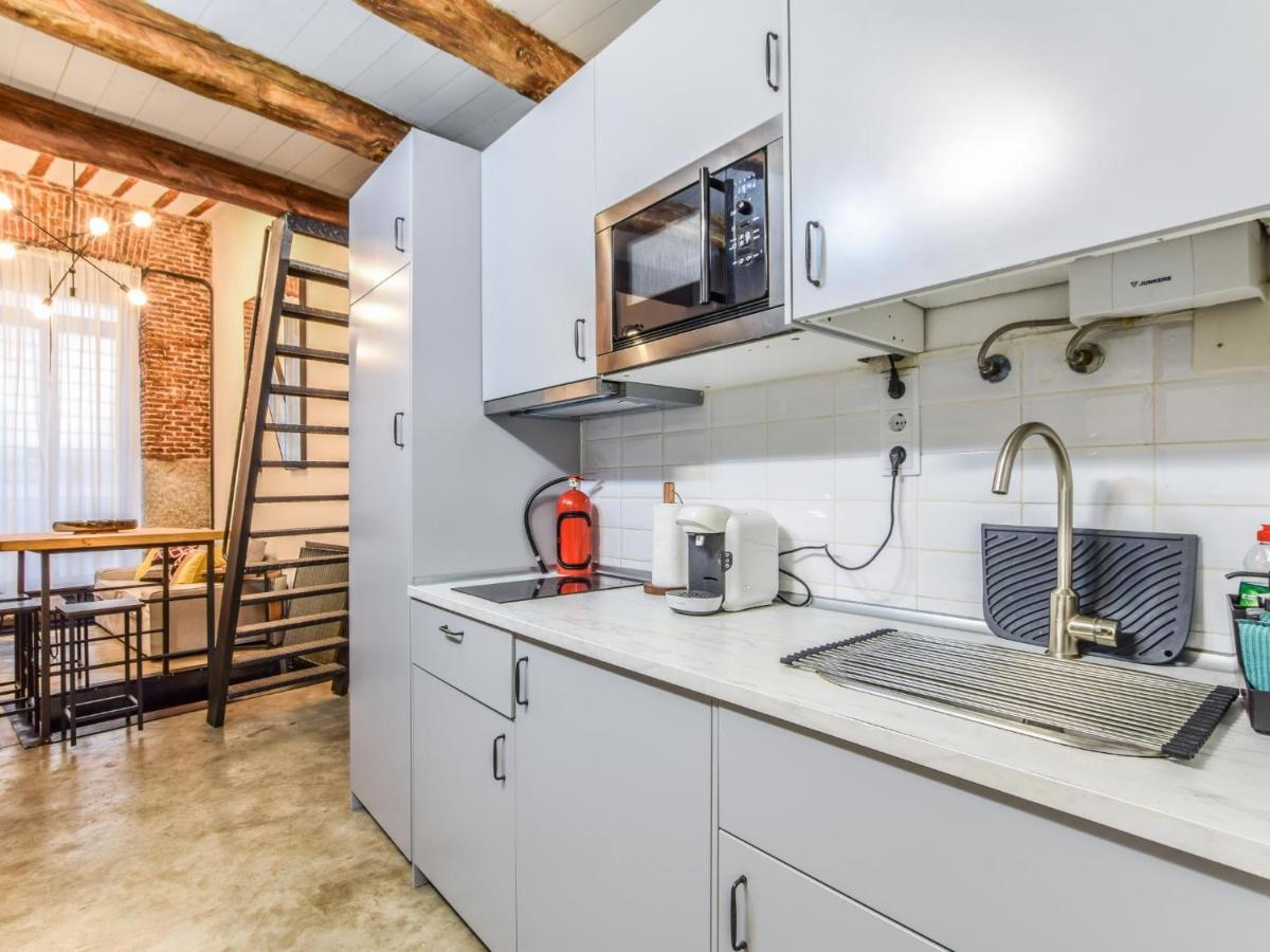 Apartamento Industrial De Diseno Appartamento Madrid Esterno foto