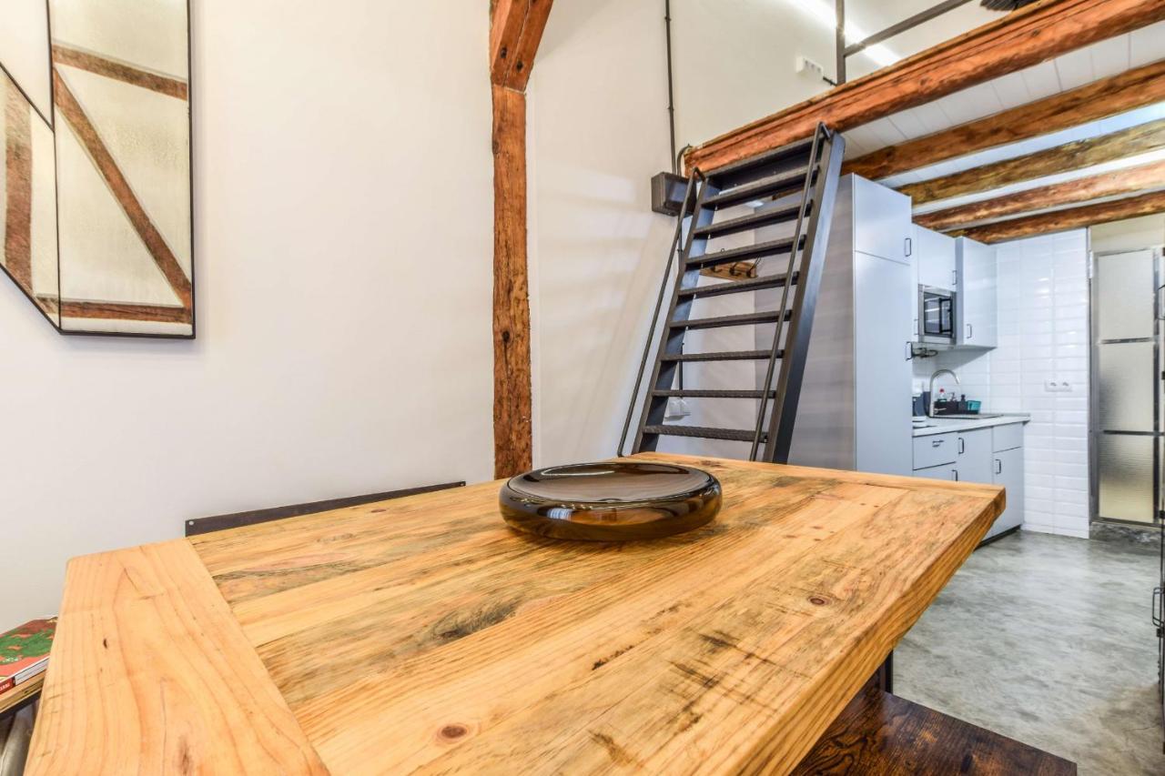 Apartamento Industrial De Diseno Appartamento Madrid Esterno foto