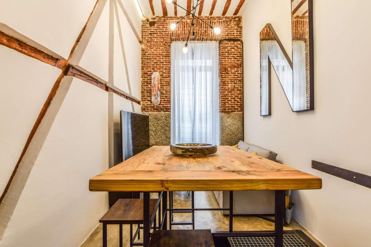 Apartamento Industrial De Diseno Appartamento Madrid Esterno foto