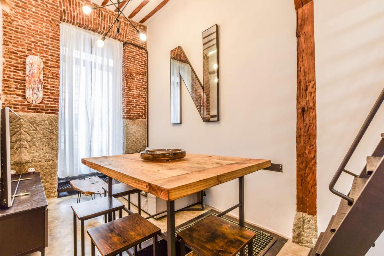 Apartamento Industrial De Diseno Appartamento Madrid Esterno foto