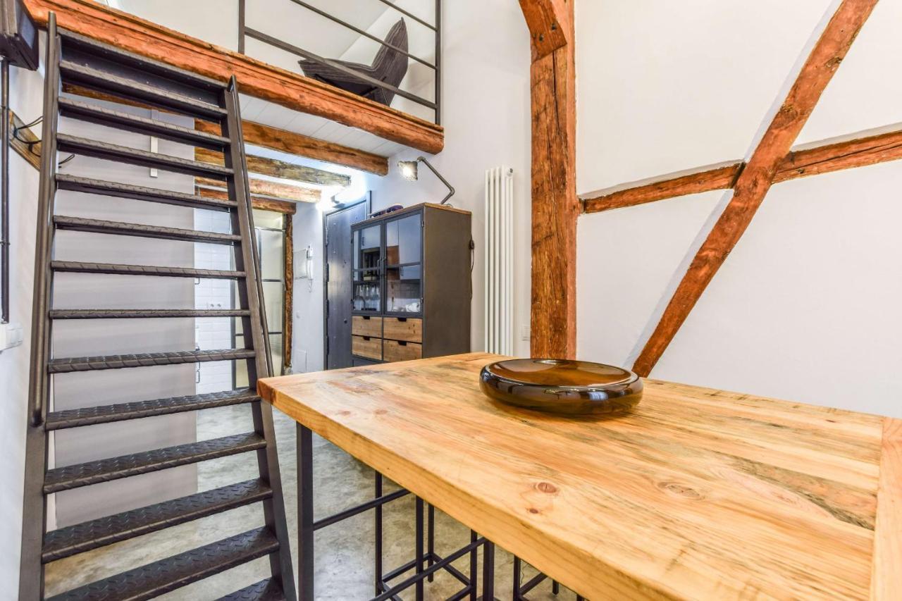Apartamento Industrial De Diseno Appartamento Madrid Esterno foto