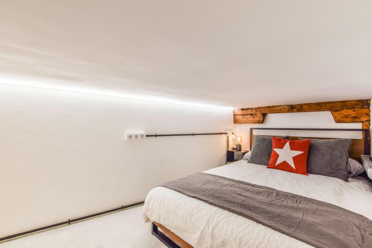 Apartamento Industrial De Diseno Appartamento Madrid Esterno foto