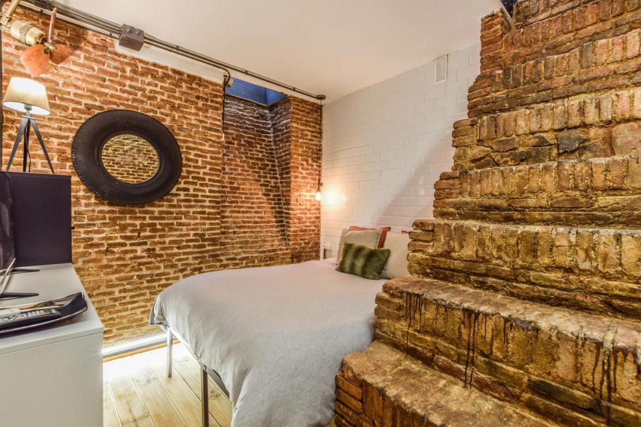 Apartamento Industrial De Diseno Appartamento Madrid Esterno foto